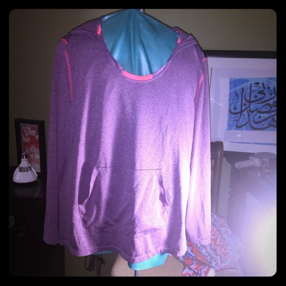 Hooded Active Wear Top